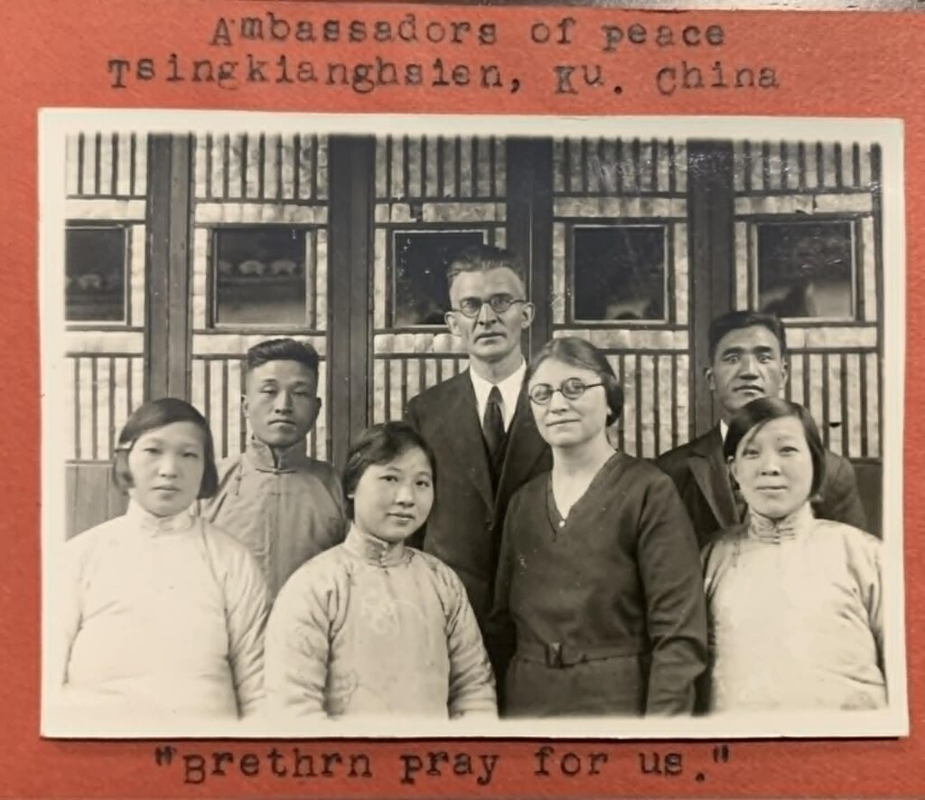 Reverend Selles's grandparents when they served as missionaries in China between 1925 and 1949.